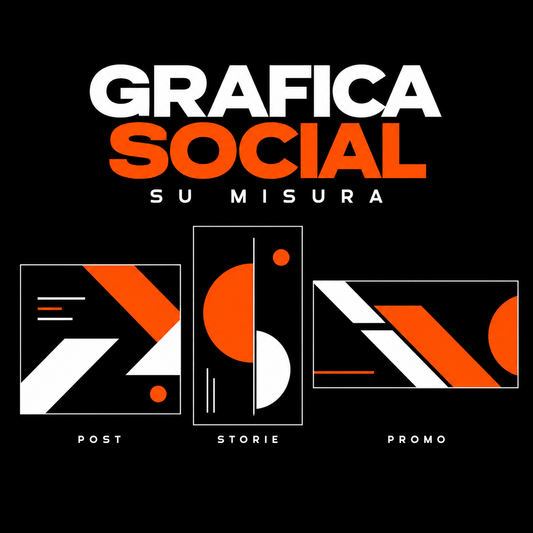 Grafica social su misura
