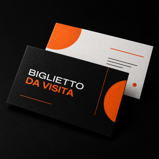 Biglietto da visita su misura